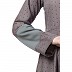 Polka dotted full flare abaya- Grey Polka dotted full flare abaya- Grey